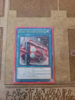 YUGIOH BOOT SECTOR LAUNCH EXFO-EN053 ULTRA 1ST ED NM - Image 1