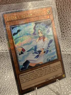 Effect Veiler (Alt Art) Quarter Century Secret Rare QCR Stampede RA04-EN004 - Image 2
