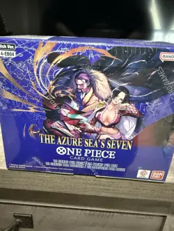 One Piece TCG OP-14 The Azure Sea's Seven Booster Box (New & Sealed) - Image 1