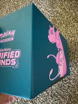 Pokemon Unified Minds Elite Trainer Box ETB - Box - Dice - Sleeves - NO CARDS! - Image 5