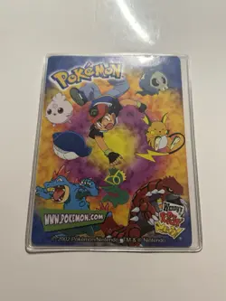Pokemon Card Mudkip 12/15 Nintendo Wendy's Promo Original HP Rare NM 2002 - Image 2