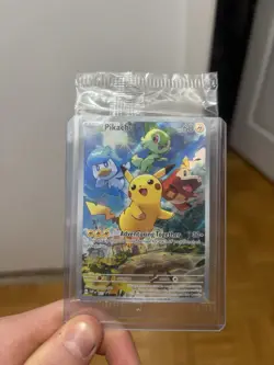 Pikachu 027 Sv: Scarlet & Violet Promo Cards Holo Sealed Pokemon TCG NM. - Image 1