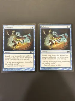 2x Fabricate - 2010 Core Set M10 Magic the Gathering MTG UP NM - Image 1