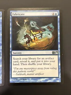 2x Fabricate - 2010 Core Set M10 Magic the Gathering MTG UP NM - Image 3