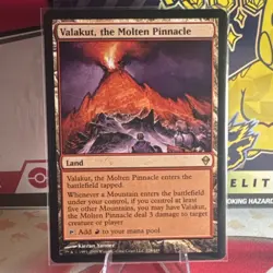 Magic: The Gathering Valakut, the Molten Pinnacle Zendikar Rare Land Regular En… - Image 1
