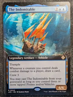 The Indomitable - Extended - Commander Lost Caverns of Ixalan (MTG) - Image 1