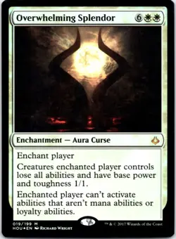 Overwhelming Splendor (Foil) Hour of Devastation, 19 NM - Image 1