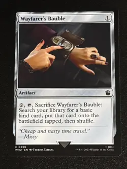 MTG Universes Beyond: Doctor Who Wayfarer's Bauble 0256 NM Rare - Image 1