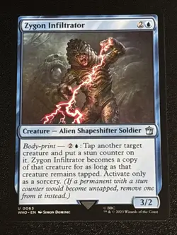 MTG Universes Beyond: Doctor Who Zygon Infiltrator 0063 NM - Image 1