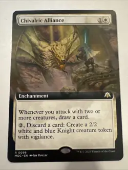 Chivalric Alliance Mtg Full Art NM X1 - Image 1