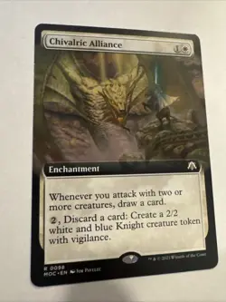 Chivalric Alliance Mtg Full Art NM X1 - Image 2