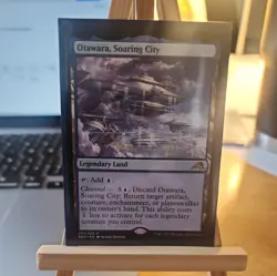 Otawara, Soaring City #271 (NM) Kamigawa: Neon Dynasty NEO MTG LEGENDARY LAND - Image 1