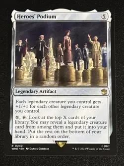MTG Universes Beyond: Doctor Who Heroes' Podium 0242 NM Rare - Image 1