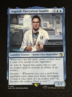 MTG Universes Beyond: Doctor Who Osgood, Operation Double 0191 NM Rare - Image 1