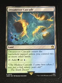 MTG Universes Beyond: Doctor Who Dreamroot Cascade 0273 NM Rare - Image 1