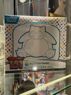 Pokemon S&V 151 Pokemon Center Elite Trainer Box ETB Factory Sealed - Image 1