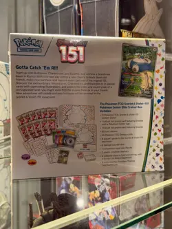 Pokemon S&V 151 Pokemon Center Elite Trainer Box ETB Factory Sealed - Image 2