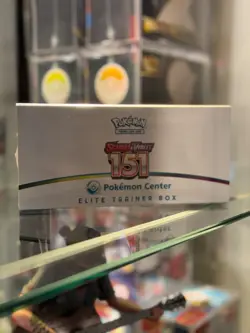 Pokemon S&V 151 Pokemon Center Elite Trainer Box ETB Factory Sealed - Image 4