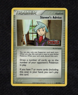 Pokemon TCG Steven's Advice 83/108 Power Keeper Holo Stamped MP - Image 1
