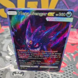 Pokemon Gengar EX ACG Custom Made Fan Art Holo With Texture - Image 2
