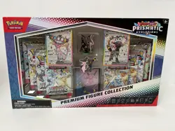 Pokemon Scarlet & Violet Prismatic Evolutions Premium Figure Collection Box New - Image 1