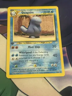 Pokemon Quagsire 48/64 Neo Revelation Uncommon 1st Edition Regular English 2000 - Image 1