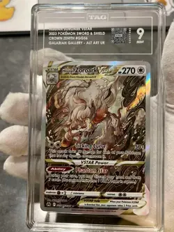 Pokemon TCG Hisuian Zoroark VSTAR GG56/GG70 Galarian Gallery Tag 9 Mint - Image 5