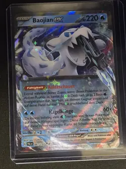 Chien-Pao ex 061/193 Double Rare Holo Pokemon 2023 Paldea Evolved German - Image 1