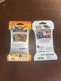XY FLASHFIRE + COSMIC ECLIPSE -Sleeved Booster Pack-Sealed- Pokemon TCG - Image 2