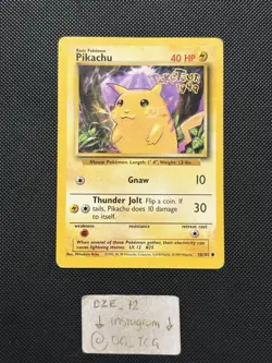 Pokemon PokeTour Stamped 1999 - Pikachu - 58/102 - Australian Promo - VLP/LP - Image 1