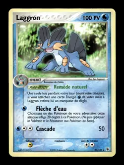 Carte Pokemon Laggron 23/109 EX Rubis & Saphir FR - Image 1