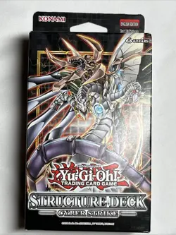Yugioh Cyber Strike Structure Deck Sealed English 1st Edition 83717854050 - Image 1