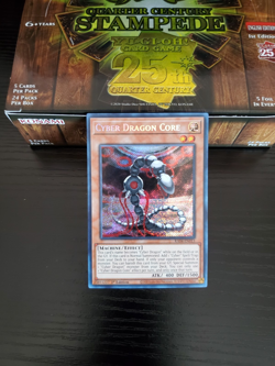 Yugioh Stampede - Cyber Dragon Core - Secret Rare - RA04-EN013 - Image 1