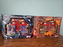 One Piece TCG Illustration Box Vol 5 + Vol 6 Lot of 2 - Image 1