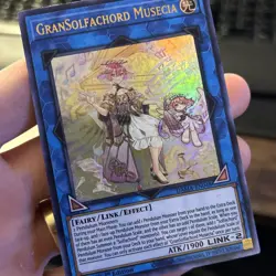 Yu-Gi-Oh Card - DAMA-EN048 - GRANSOLFACHORD MUSECIA (ultra rare holo) - NM/Mint - Image 3