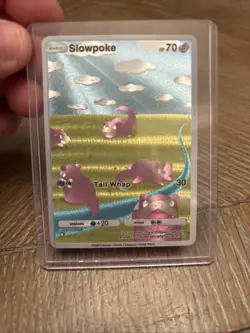 Pokemon TCG Pocket Custom Made Card - Slowpoke Immersive Rare Art - Image 1
