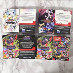 EMPTY Lot of 8 Pokemon Booster Bundles Scarlet & Violet Assorted NO PACKS/CARDS - Image 3
