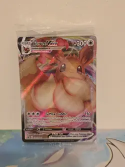 Eevee VMAX SWSH087 Sword & Shield Promo Card Sealed, New, NM Condition - Image 1