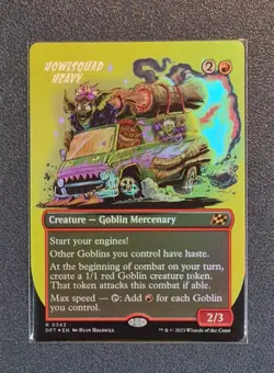 MTG Howlsquad Heavy - Showcase Foil - Aetherdrift - DFT - Near Mint+ - Image 1