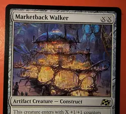 MTG, AETHERDRIFT: MARKETBACK WALKER, RARE #0235, REGULAR FINISH,DFT - Image 2