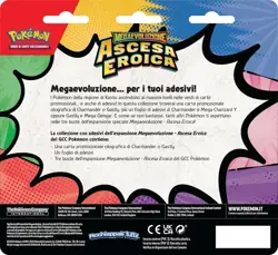 Pokemon MEGAEVOLUZIONE Carte ITALIANO Pack 3 Buste ASCESA EROICA CHARMANDER - Image 2