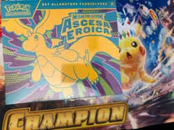 Pokemon Ascesa Eroica Set Allenatore Fuoriclasse ITA ETB disponibile subito - Image 1
