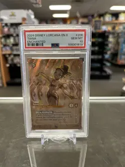 2024 DISNEY LORCANA EN 6 TIANA RESTAURANT OWNER ENCHANTED #206 PSA 10! - Image 1