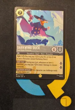 Darkwing Duck - Cool Under Pressure 192/204 Cold Foil Legendary Disney Lorcana - Image 1