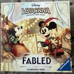 Disney Lorcana TCG: Fabled Illumineers Trove, Sealed Box - Image 1