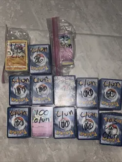 1,229 POKEMON Tcg Bulk Cards Common/uncommon - Sword & Shield Scarlet & Violet - Image 1