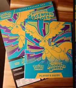 Pokemon Ascended Heroes ETB Box, Sealed Sleeves, Dice, Coin, Guides - 436 Cards - Image 4
