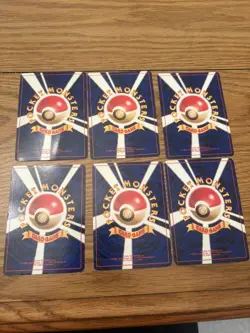 Pokemon TCG Japanese Card Lot (6Cards) Base Era WOTC Vintage 1996 - Image 2