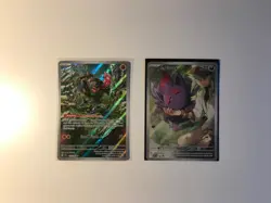 2 Pokemon card bundle - Okidogi 74/64 and N’s Zorua 189 promo - Image 1