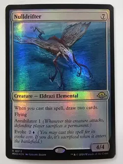 Nulldrifter FOIL MTG Modern Horizons 3 Rare 13 NM - Image 1